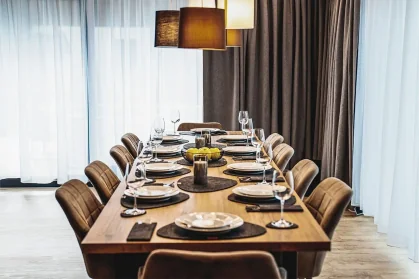 Chalet Mozart outdoor dining terrace fractional alpine chalet investment