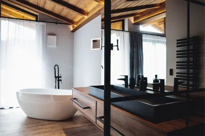 Chalet Mozart ski and bike room with boot warmer fractional chalet Austria