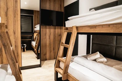 Chalet Mozart wellness lounge relaxation zone fractional chalet Austria