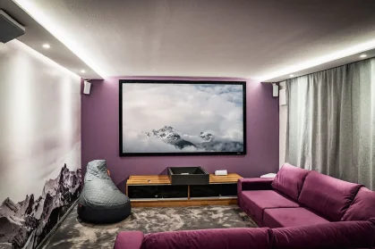 Chalet Mozart charming bedroom with mountain view fractional chalet Piesendorf