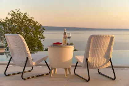 Villa Sunset king-size bedroom fractional ownership luxury villa Croatia