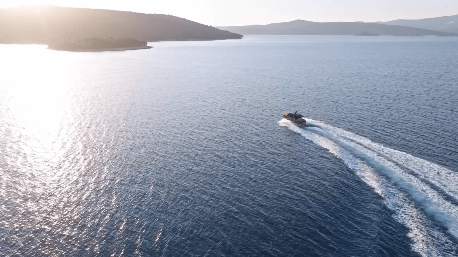 Yacht Vienna2 anchored near Croatian islands fractional yacht ownership