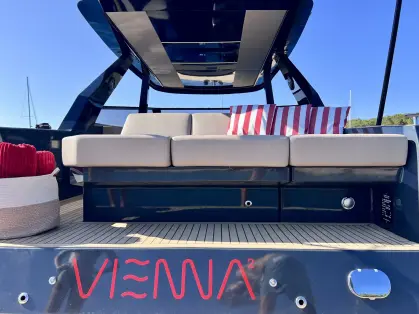 Yacht Vienna2 lower deck lounge fractional ownership Croatia